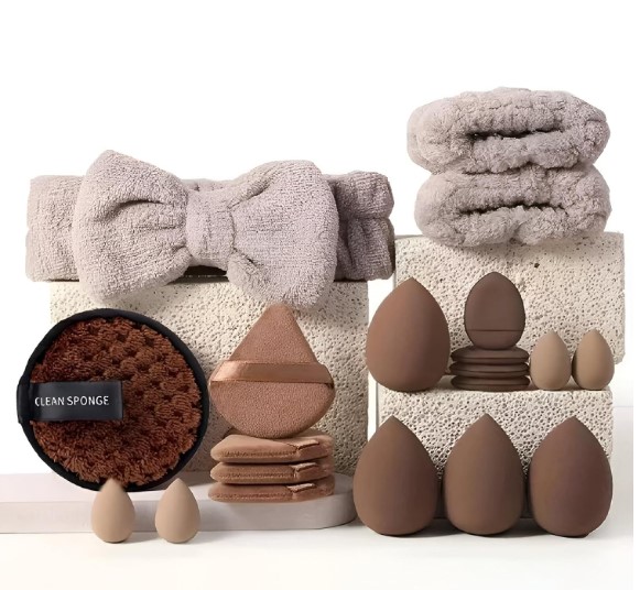 Multi-Shape Makeup Sponge Set